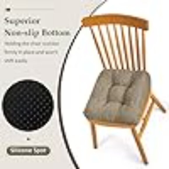 2 Chair Cushions Thick And Comfy - Picture 8 of 9